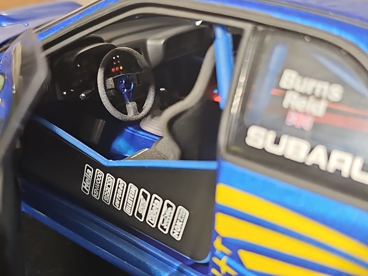 Autoart 89992 – Subaru Impreza WRC Monte Carlo Rally Burns Reid 1:18 Diecast Car