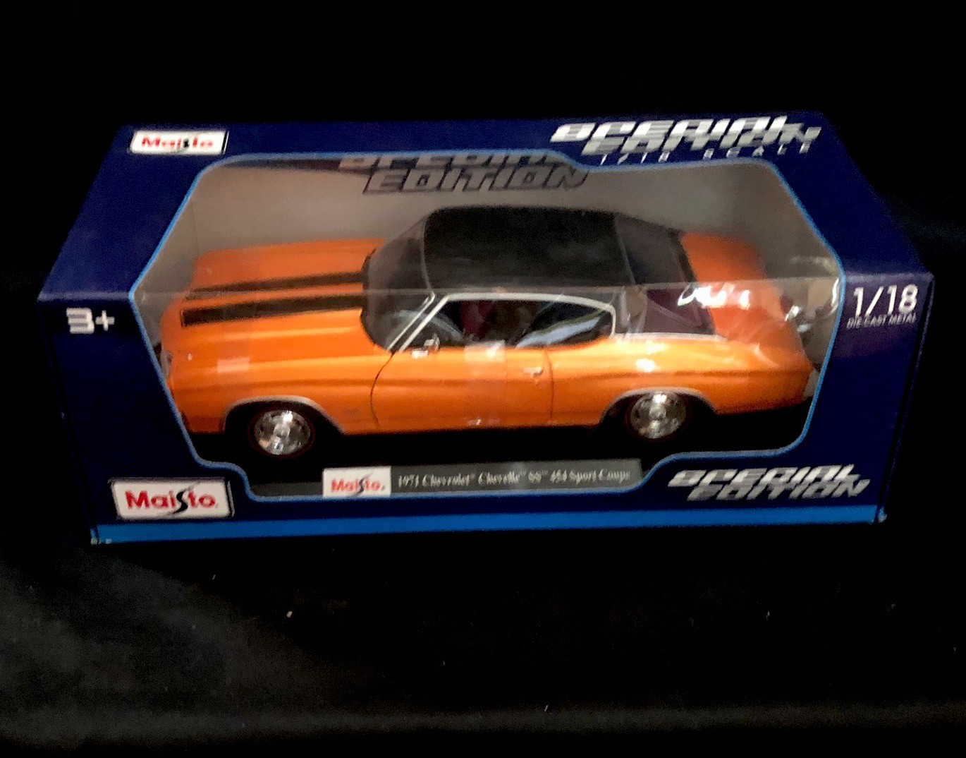 Maisto Special Edition 1:18 1971 Chevrolet Chevelle “SS” 454 Sport Coupe