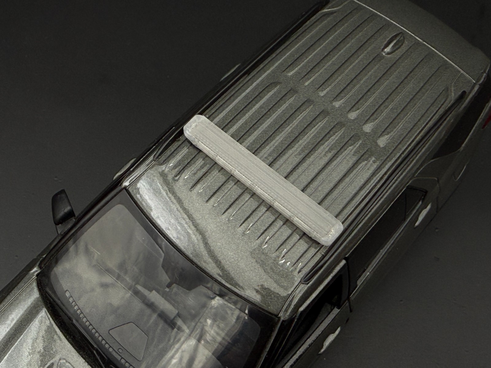 1/24 1/25 LED Compatible Clear Narrow Lightbar Police Fire Emergency