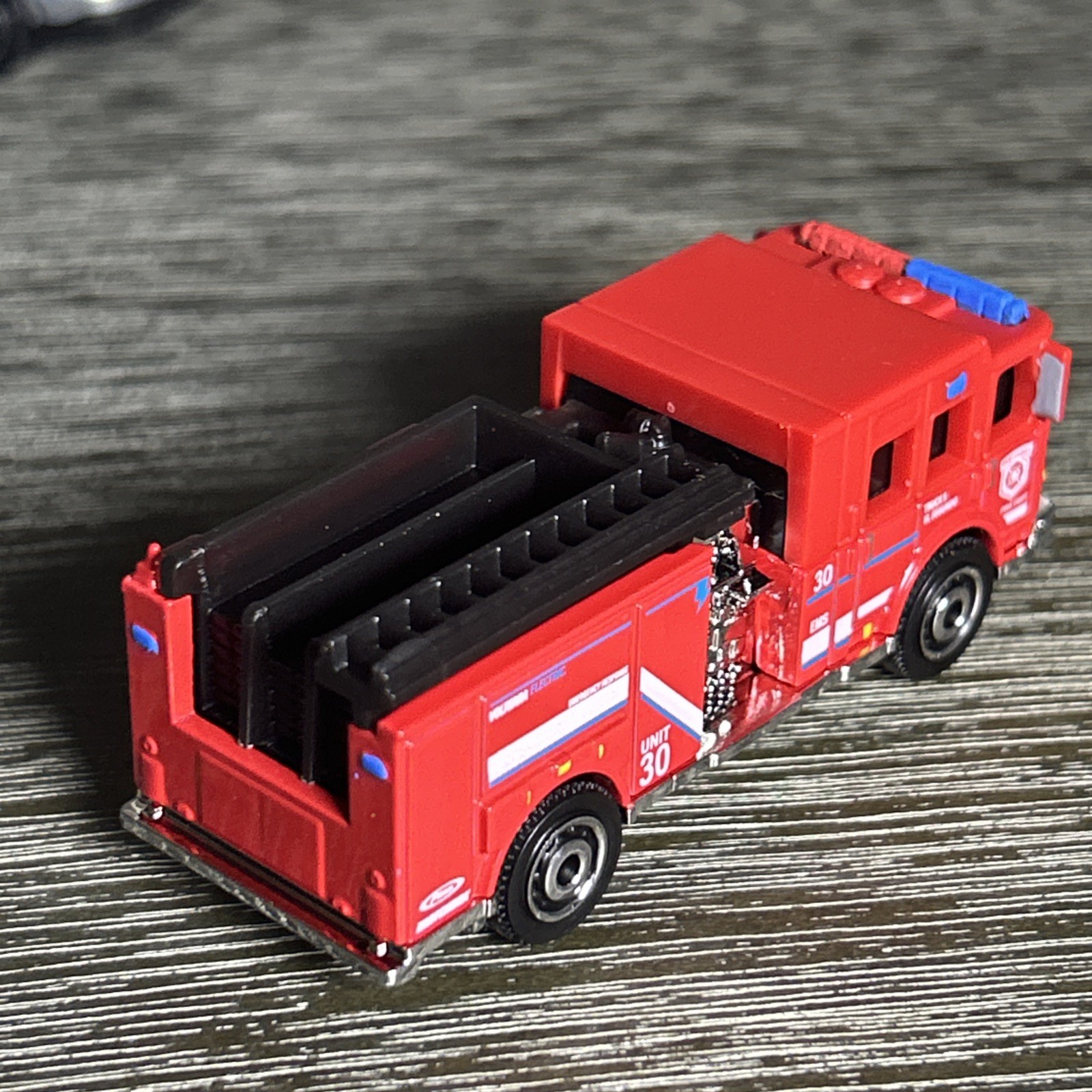 Custom Matchbox Emergency Vehicle Set Pierce Firetruck, Ford Police, Ambulance