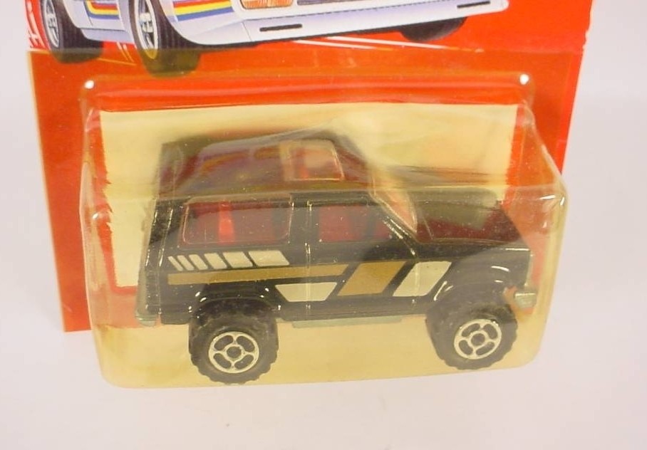 Majorette 200 Series Black Ford Bronco 4×4 # 251 1:56 France