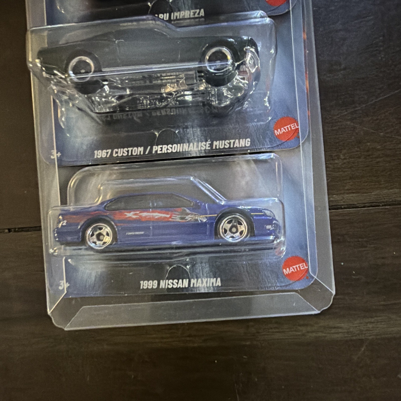 Hot Wheels Fast & Furious 5-Pack 1:64 Diecast Cars Chevy Subaru Ford Nissan