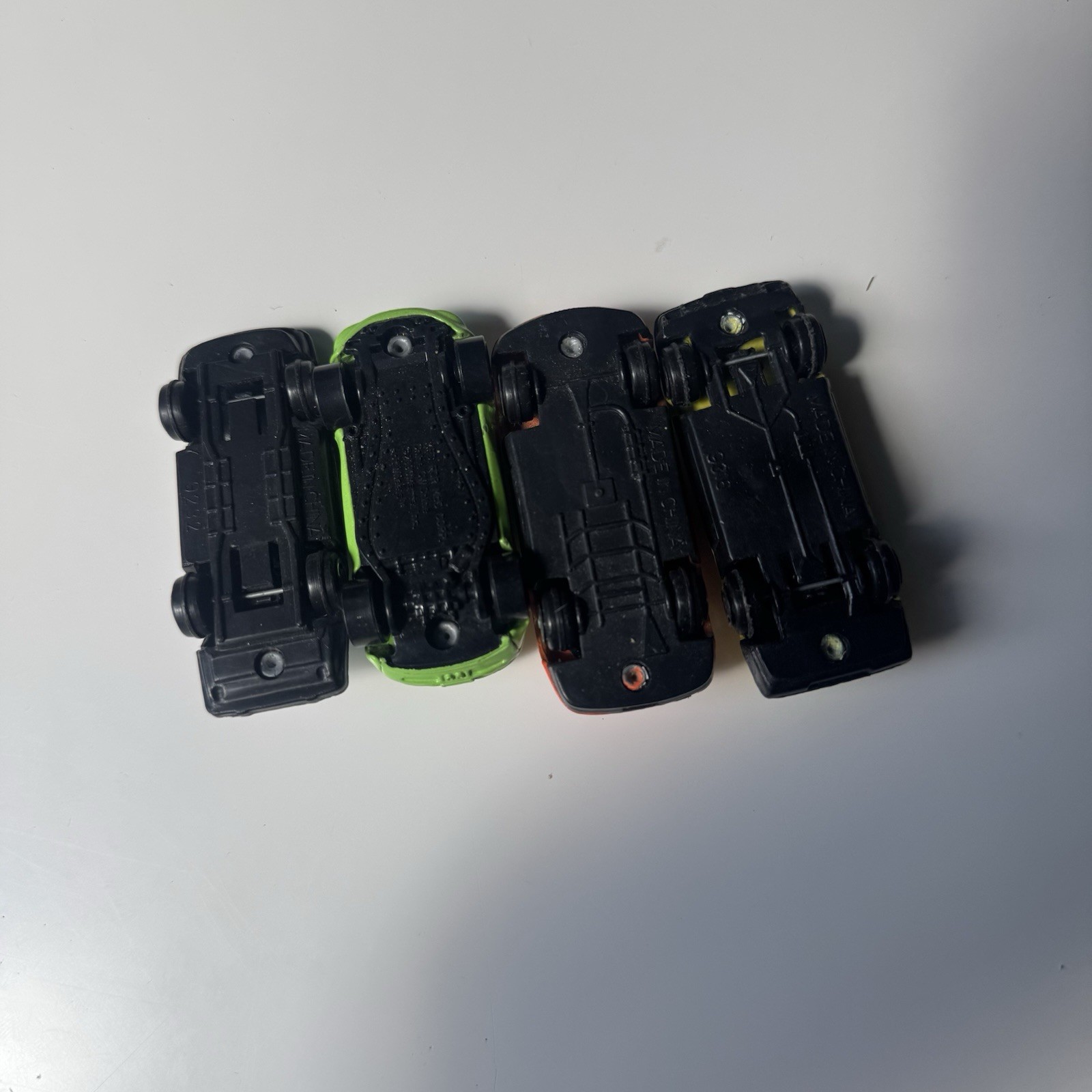 Lot of 4 Die Cast Cars Porsche Boxster & 911 Style Cars Pickup Loose
