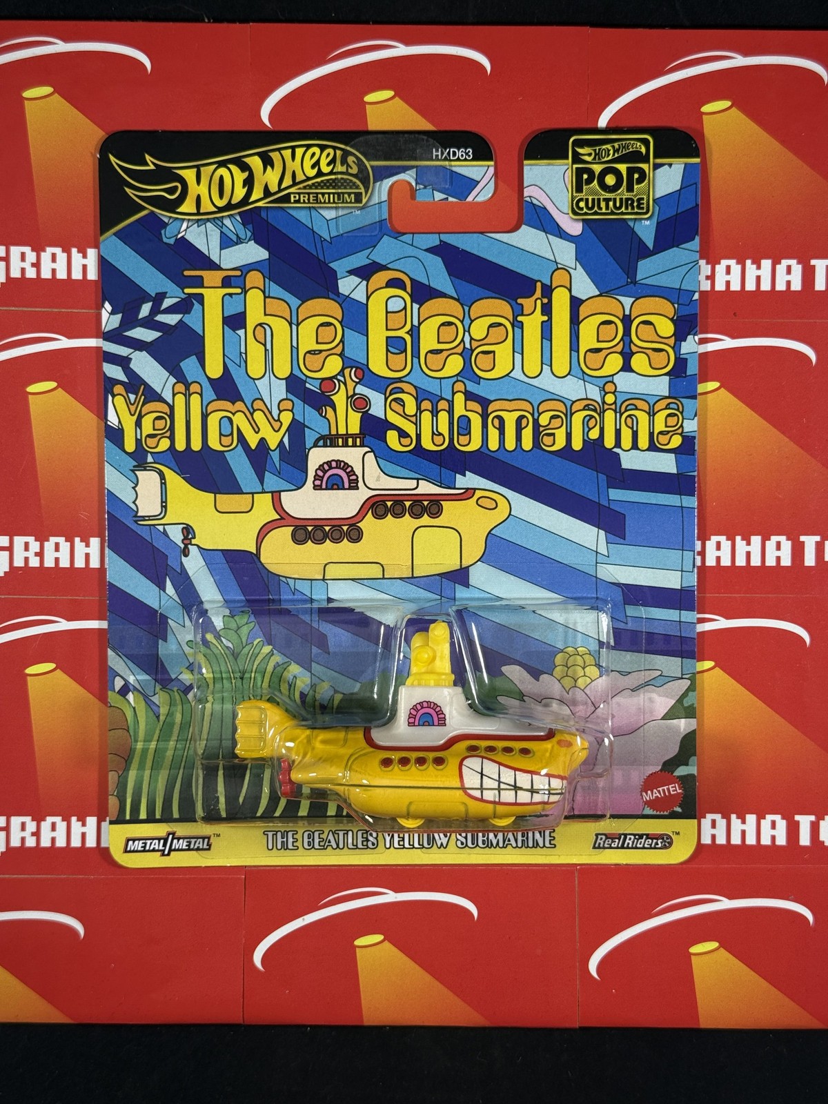 The Beatles Yellow Submarine 2025 Hot Wheels Pop Culture