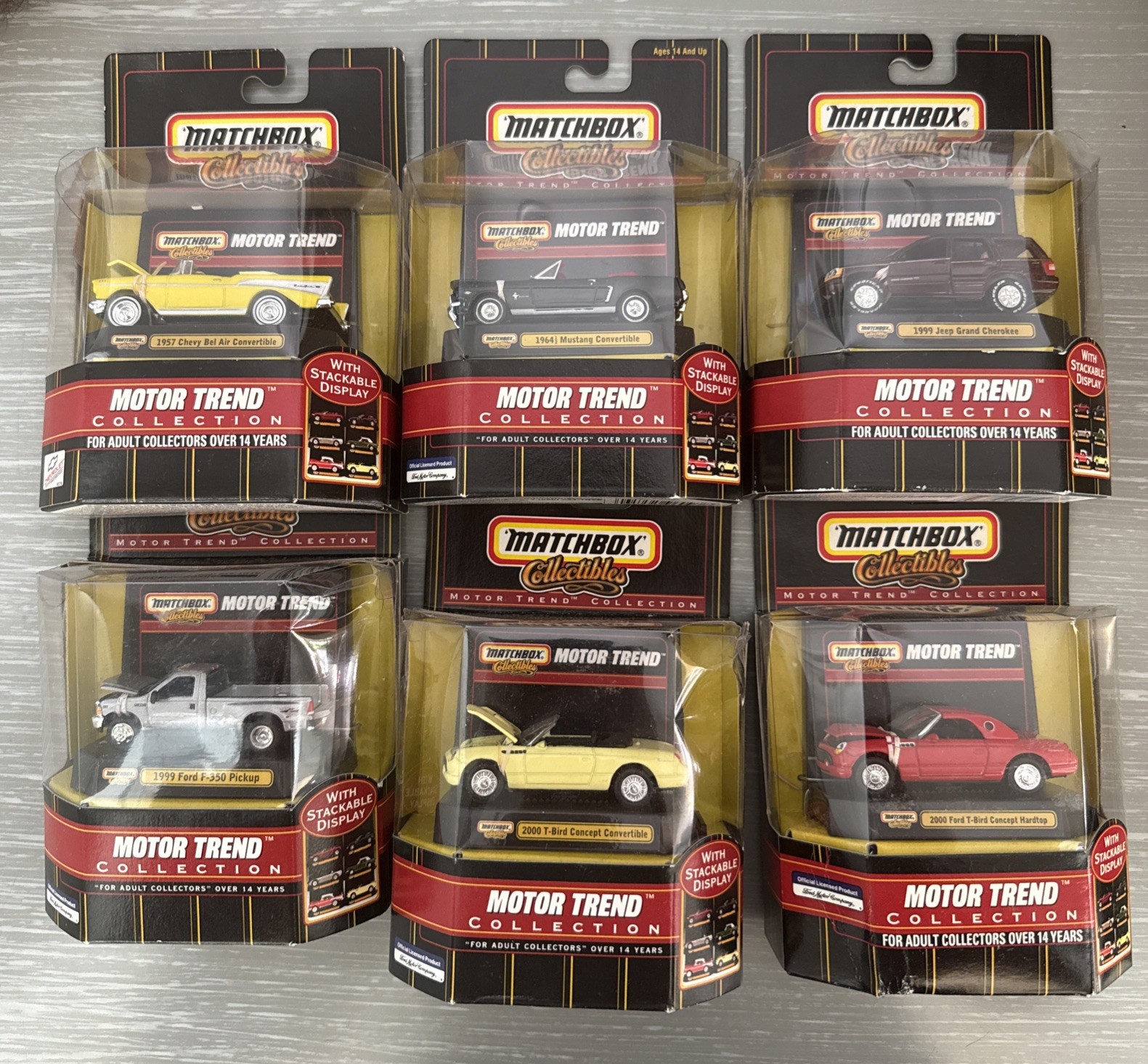 Matchbox Collectibles Motor Trend Lot Of 6. 1:64 Die cast Cars.