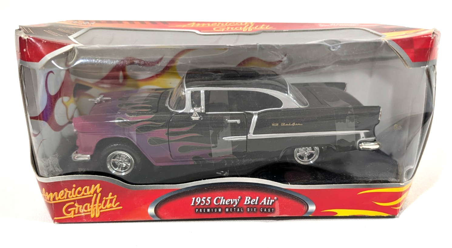 MotorMax 1:24 Scale Die Cast American Graffiti 1955 Chevy Bel Air
