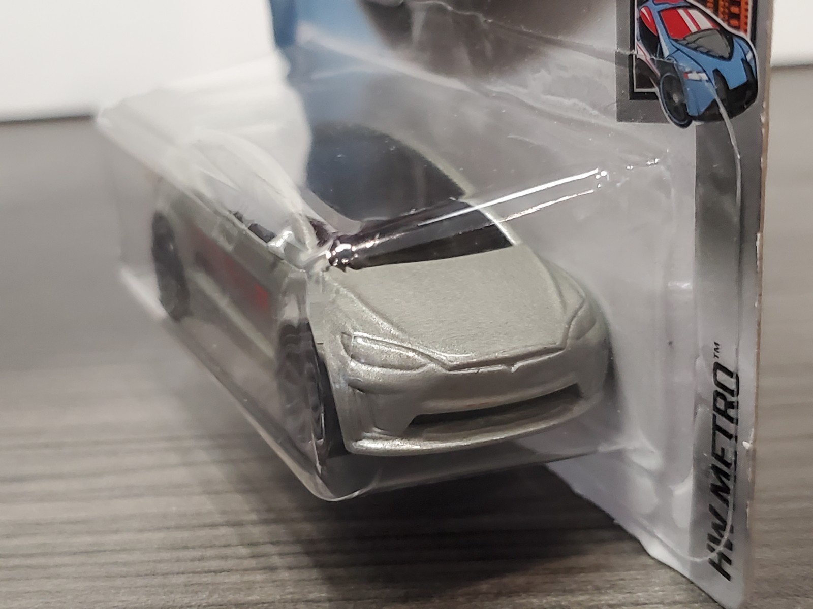 2017 Hot Wheels HW Metro Tesla Model X Silver G10SP #247 1:64 Diecast NIP