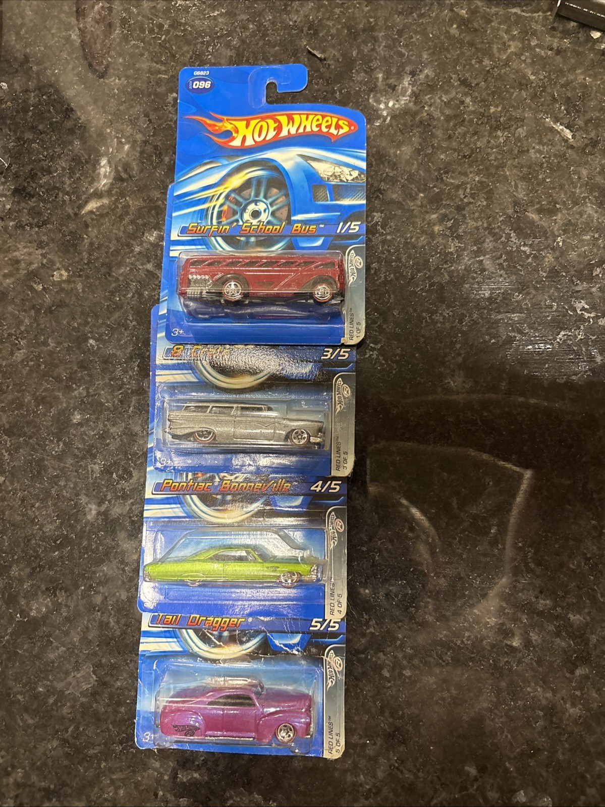 Hot Wheels Redlines 2005 Lot of 4 READ!