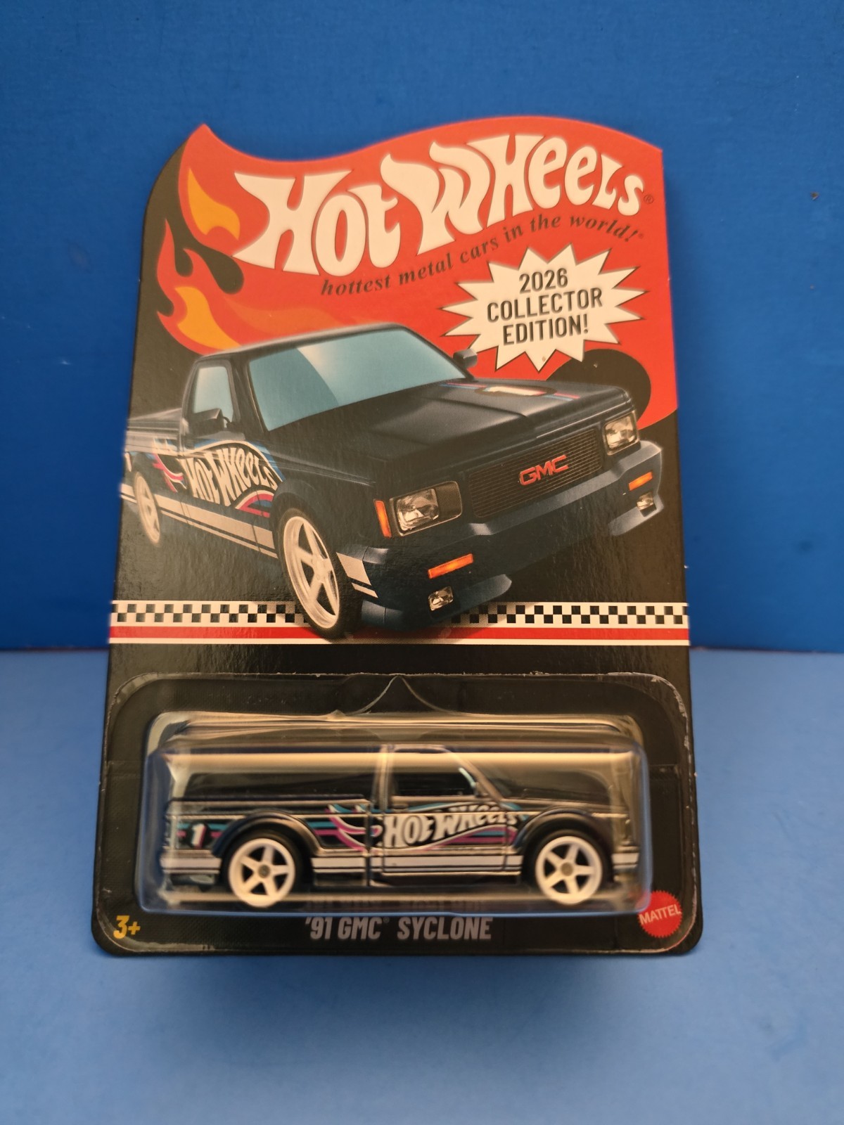 2026 Hot Wheels Collector Edition Black 1991 GMC Syclone Kroger Mail In 1:64