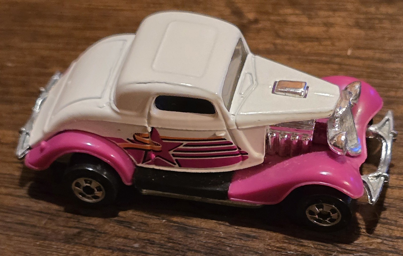 2¾” Hot Wheels 3-Window ’34 Ford Coupe (1993) Hot Rod Collector #196 Loose Car