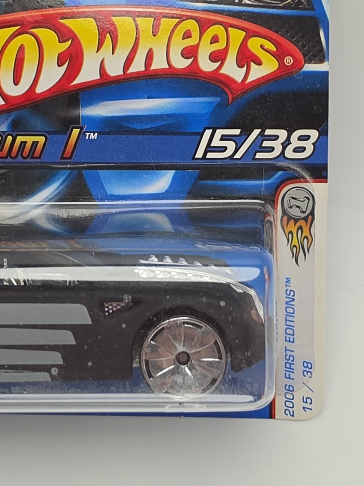 Hot Wheels 2006 Unobtainium 1 Black 15/38 #015 J3256 Diecast Toy Car New Carded