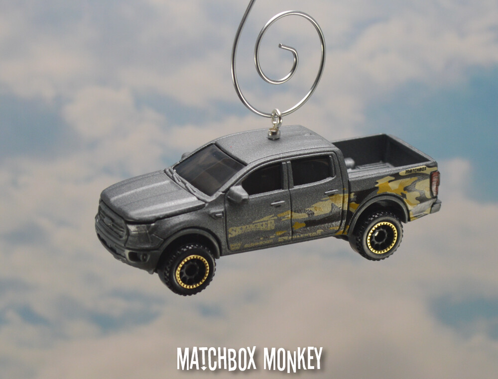 2019 Ford Ranger Pickup Truck Custom Christmas Tree Ornament 4X4 Adorno Camo