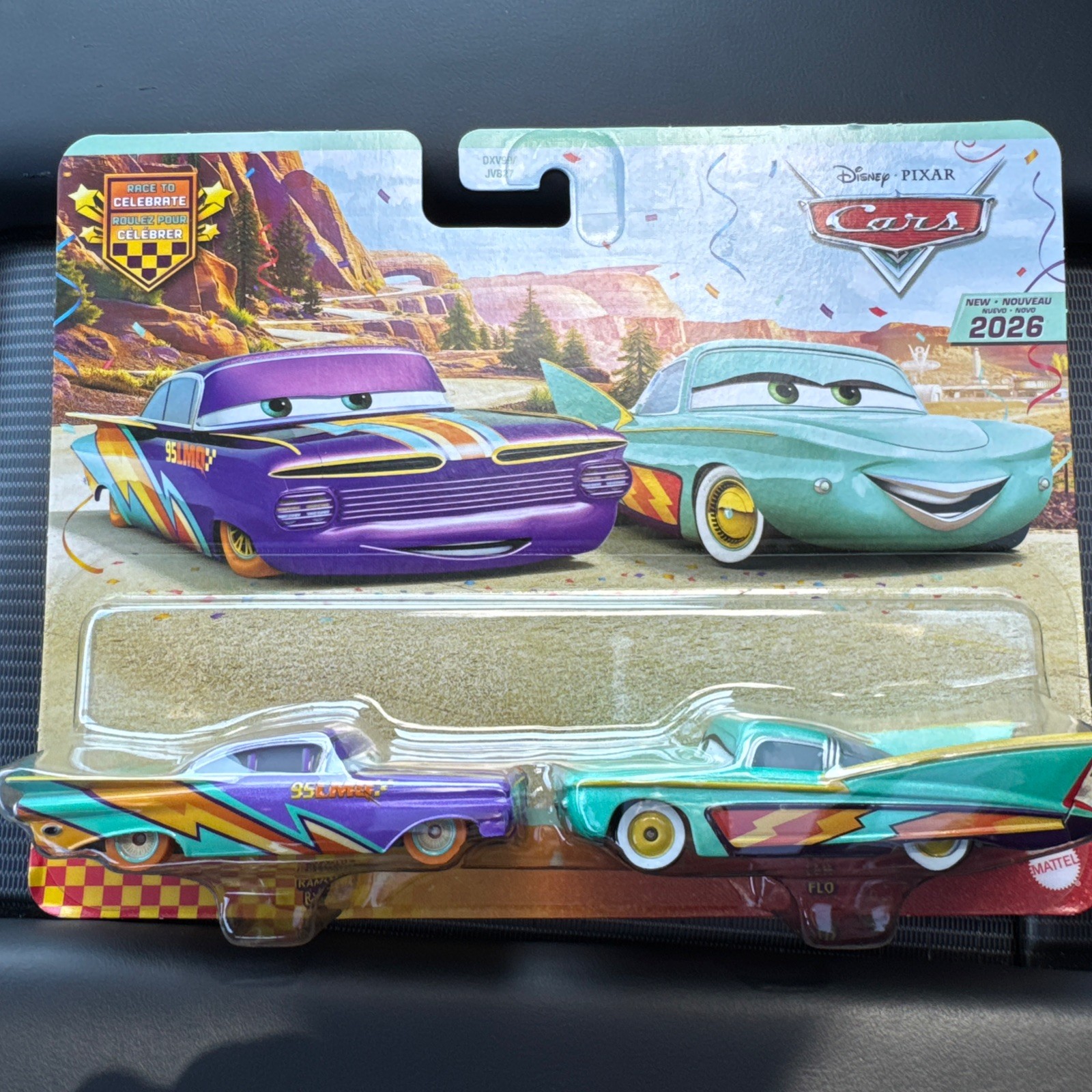 Disney Pixar Cars 20th Anniversary Race to Celebrate Flo and Ramone 2 Pack