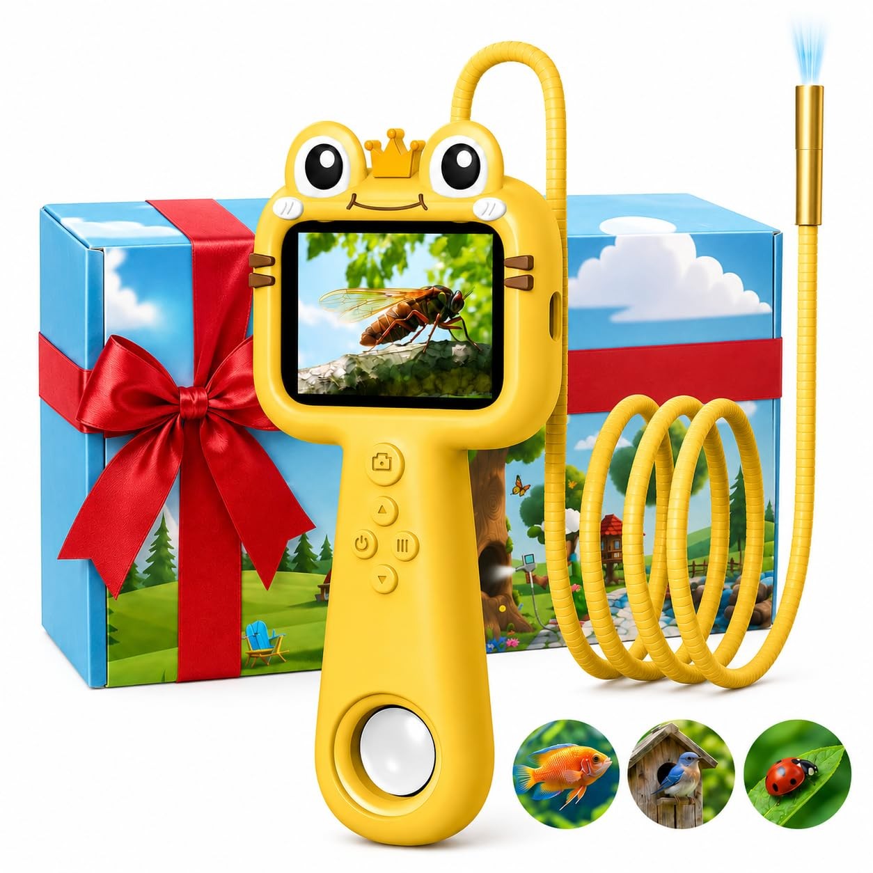 Toy Borescope Camera for Kids – STEM Science Educational Outdoor Toy for 4 5 …