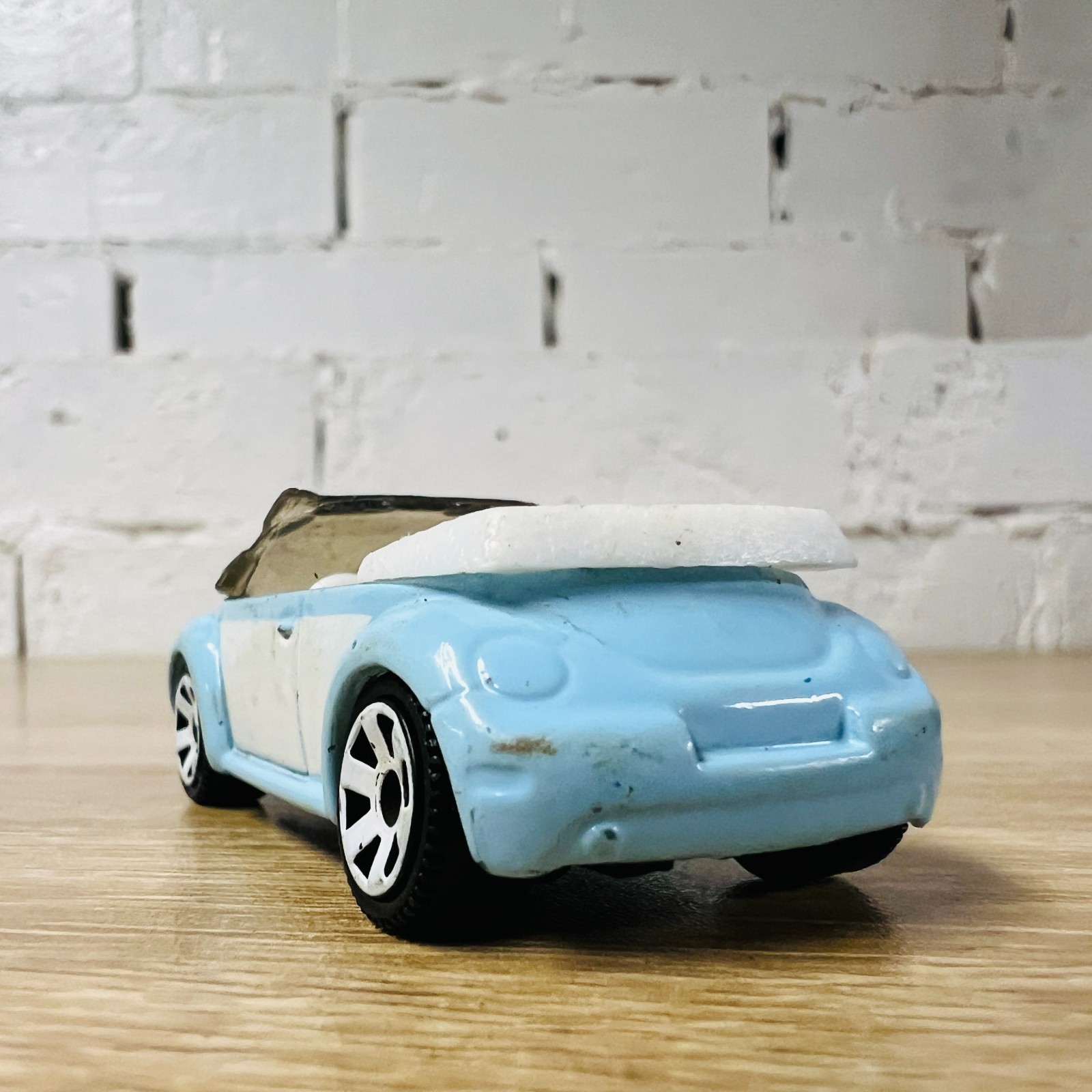 Volkswagen VW Concept 1 Beetle Convertible Light Blue White 2011 Classics 5 Pack