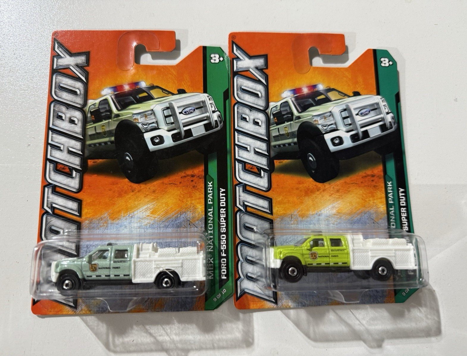 Matchbox Ford F-550 Super Duty National Park Truck 1:64 Diecast Unopened
