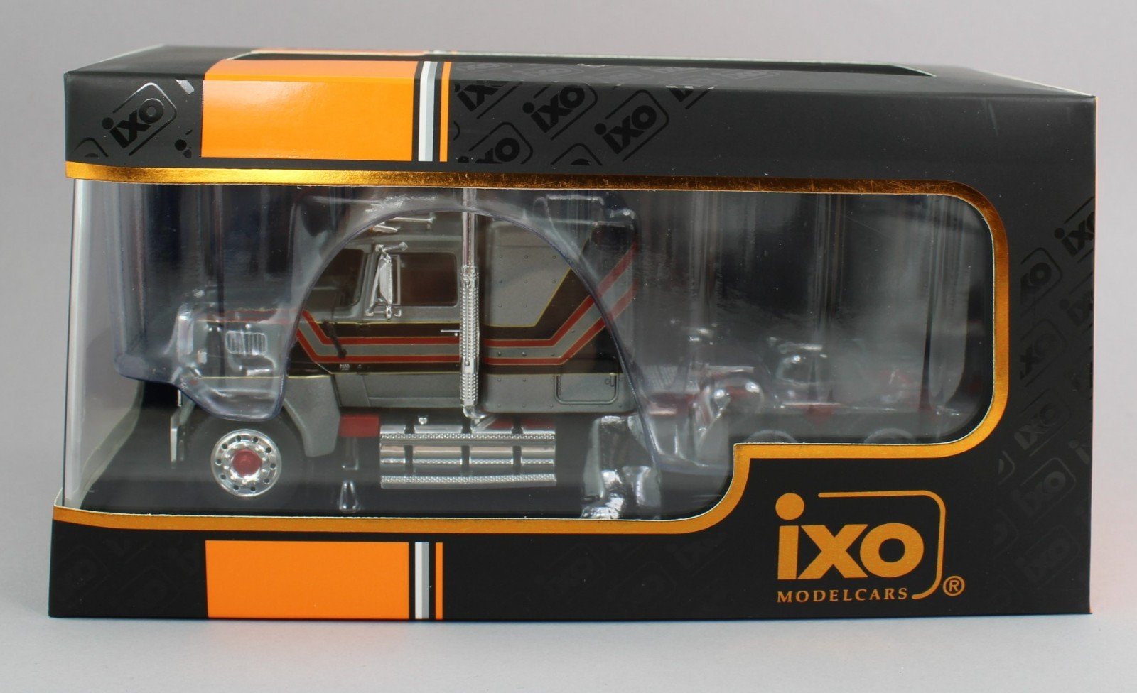 1:43 IXO Models *DARK GRAY METALLIC* 1978 FORD LTL 9000 COE SEMI TRUCK *NIB*
