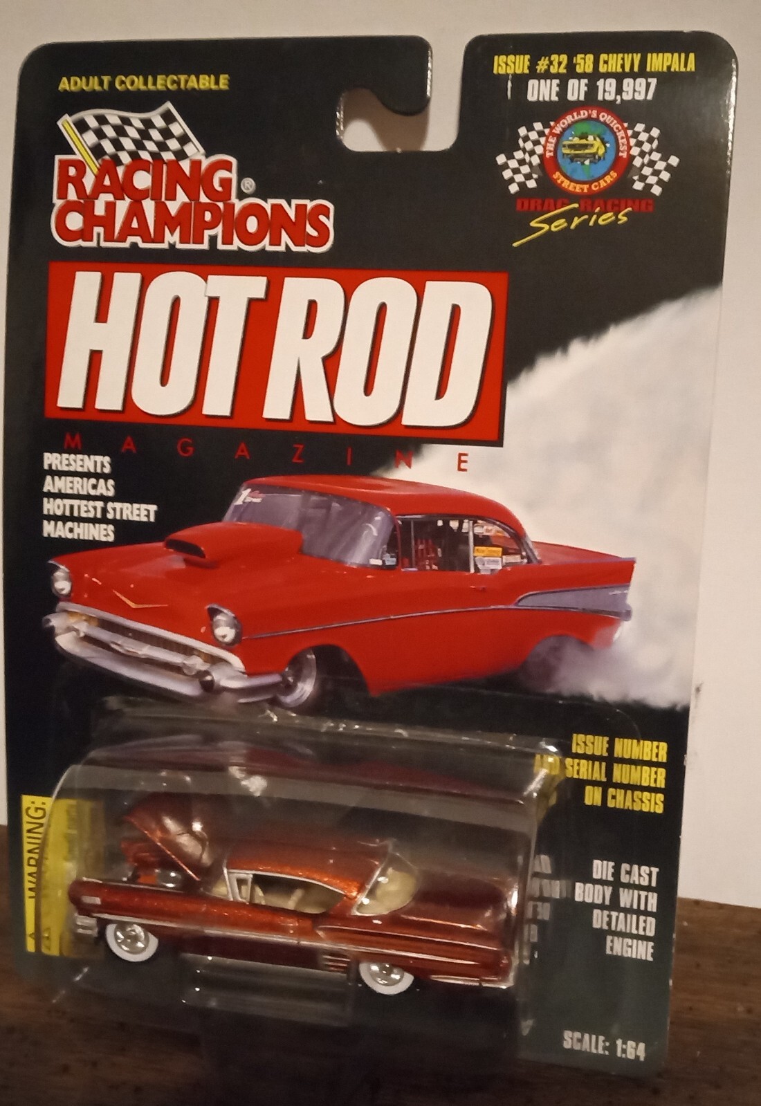 Racing Champions Hot Rod Magazine Series 1 of 19,997 NIP you pick mint condition