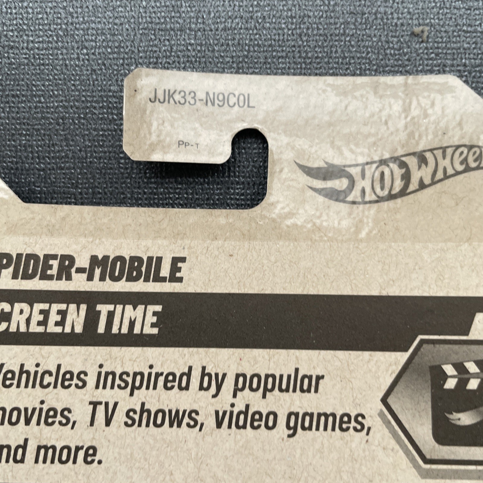 Hot Wheels – SPIDER-MOBILE – #195/250 – Screen Time 5/10 – L Case – Marvel