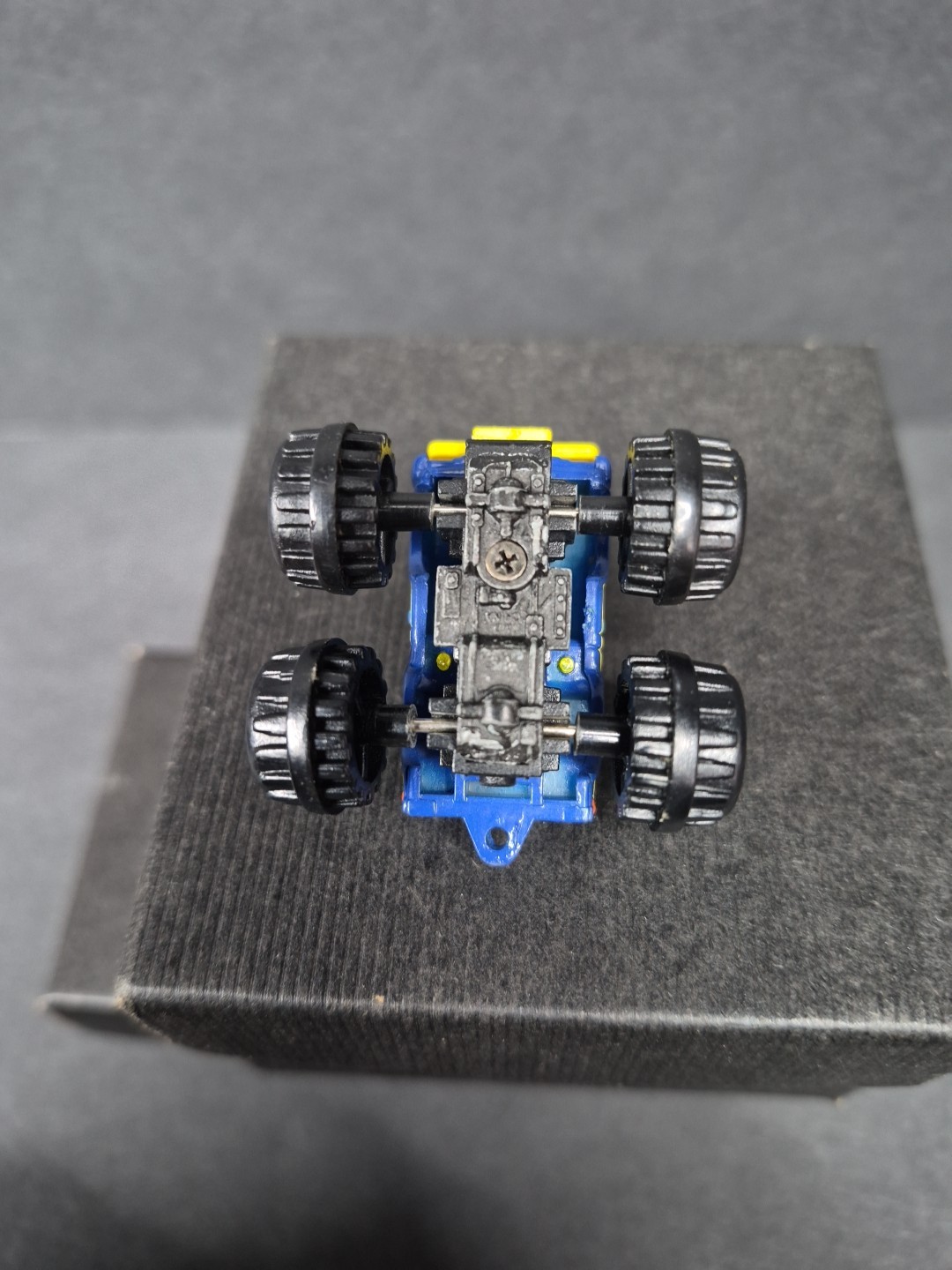 Micro Machines Blue And Yellow Datsun Monster Truck Vintage 1987