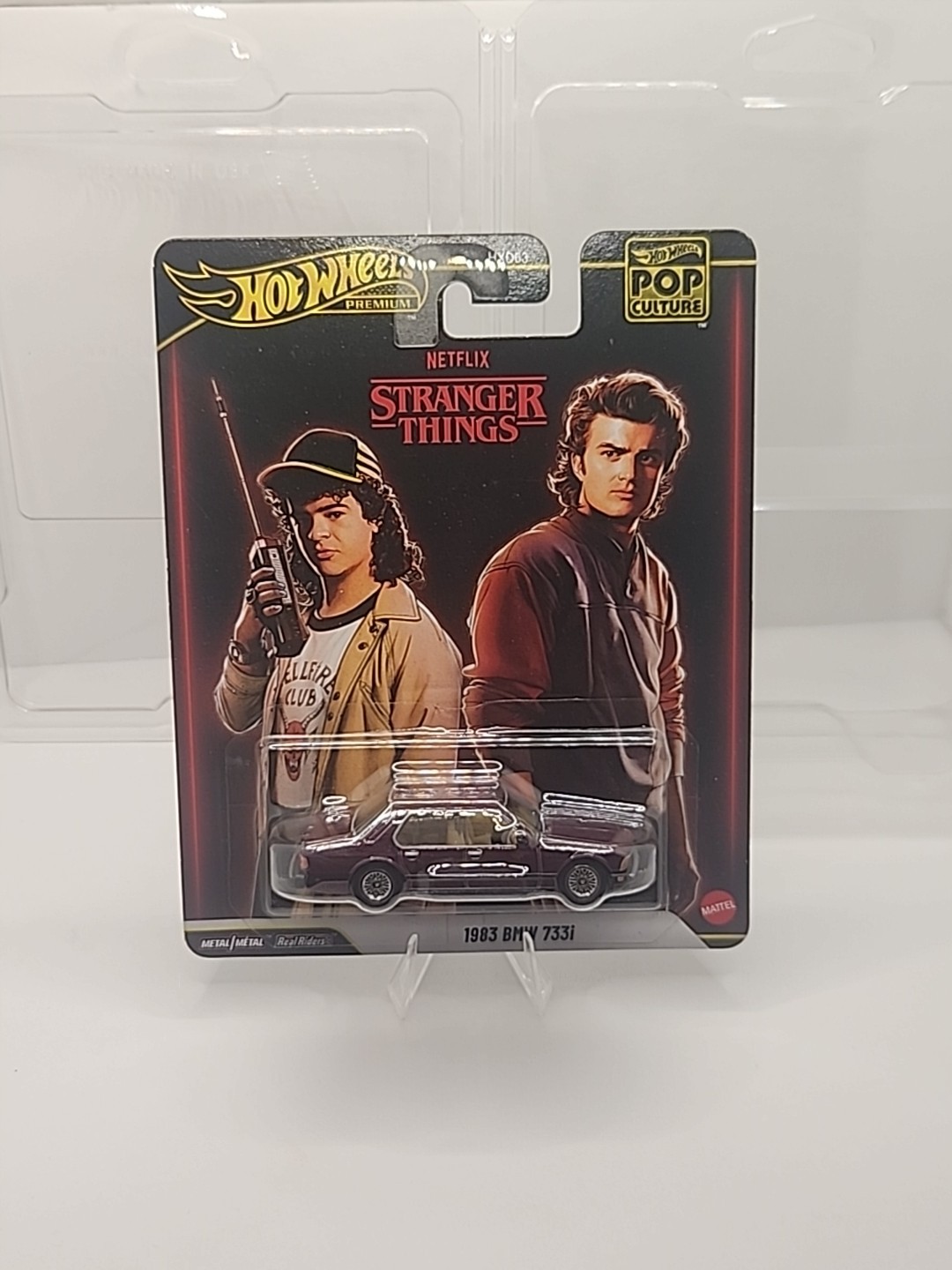 Hot Wheels Premium 2025 Pop Culture Stranger Things 1983 BMW 733i Diecast Car