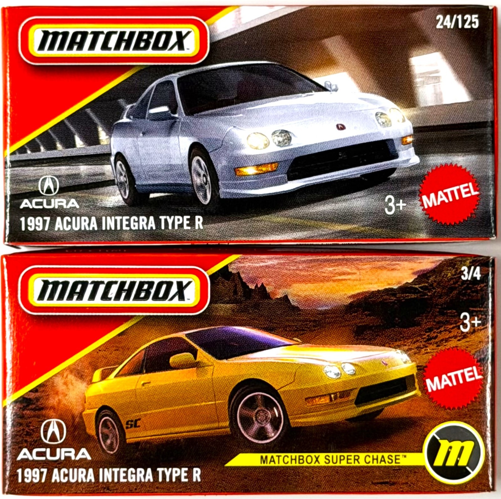 Matchbox 2026 – 1997 Acura Integra Type R – CHASE & Mainline – Power Grabs