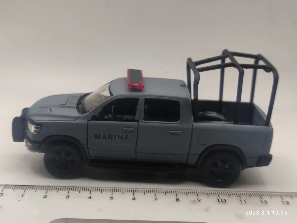1:46 Mexico Militar Patrulla Marina Military Ram 1500 CUSTOM Car Mexican