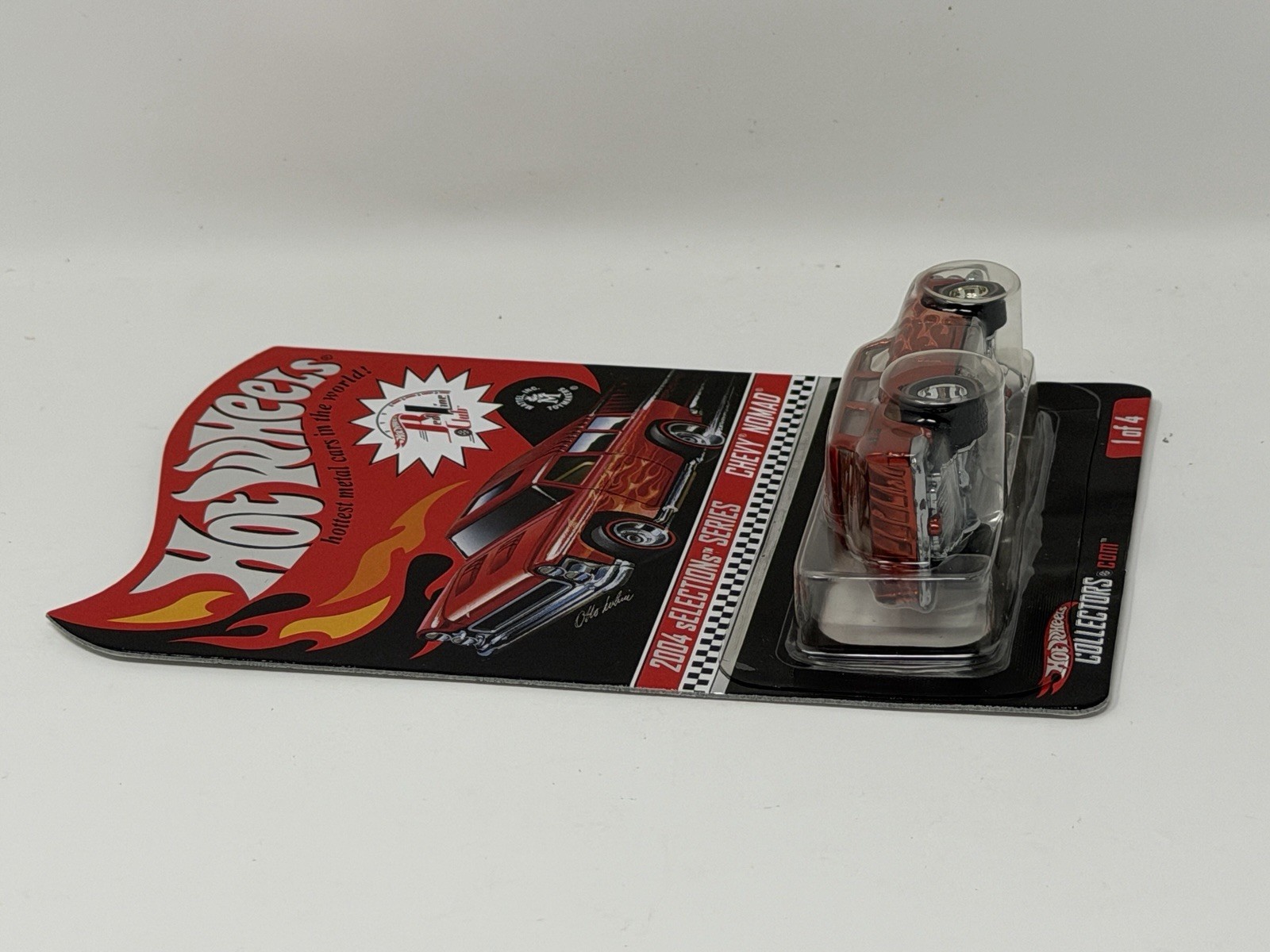 Hot Wheels 1:64 1957 Chevrolet Nomad 2004 SELECTIONS Red Line Club Diecast Car