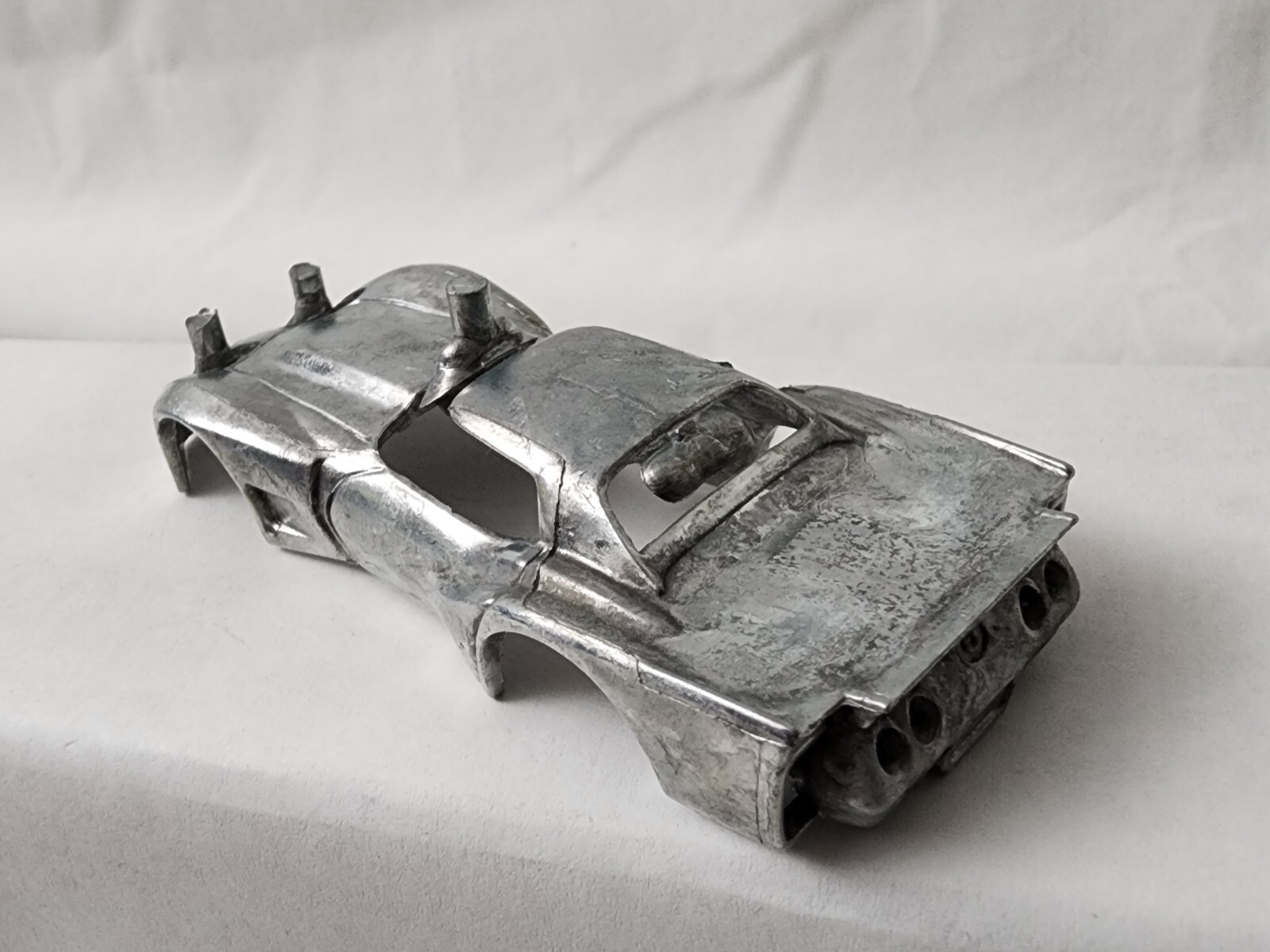 Hot Wheels ‘76 Greenwood Corvette Factory raw body and unspun. Lot of 2 / A7