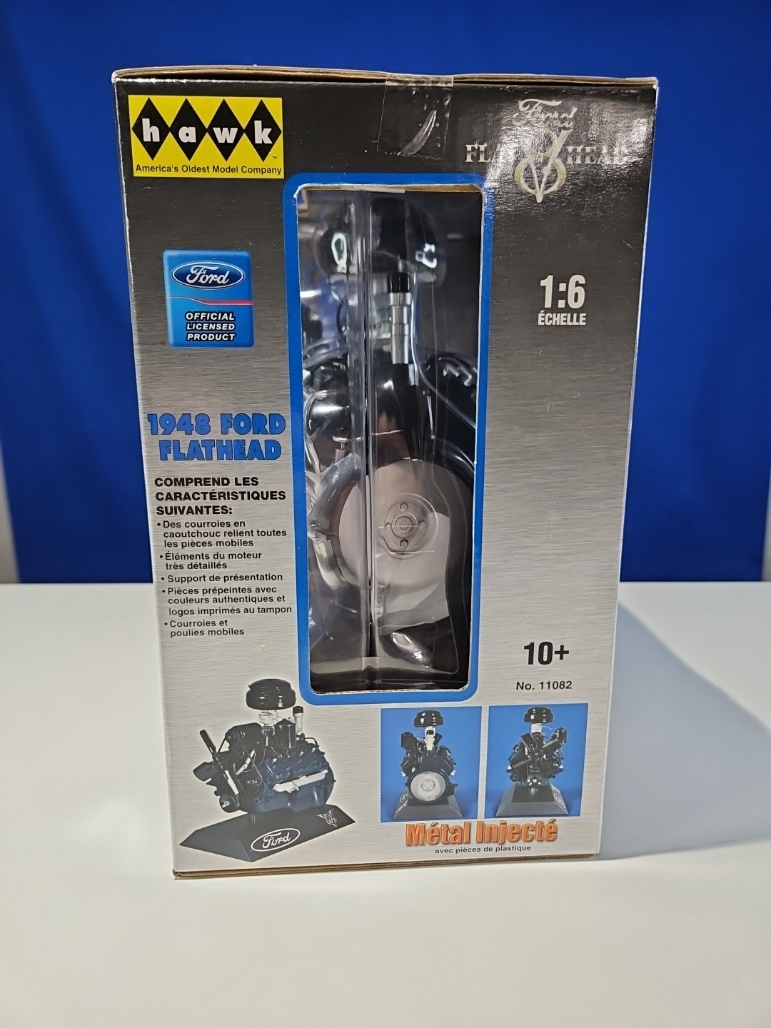 Hawk 1948 Ford Flathead V8 1:6 Scale Diecast New In Box 2008 Flat Head Engine