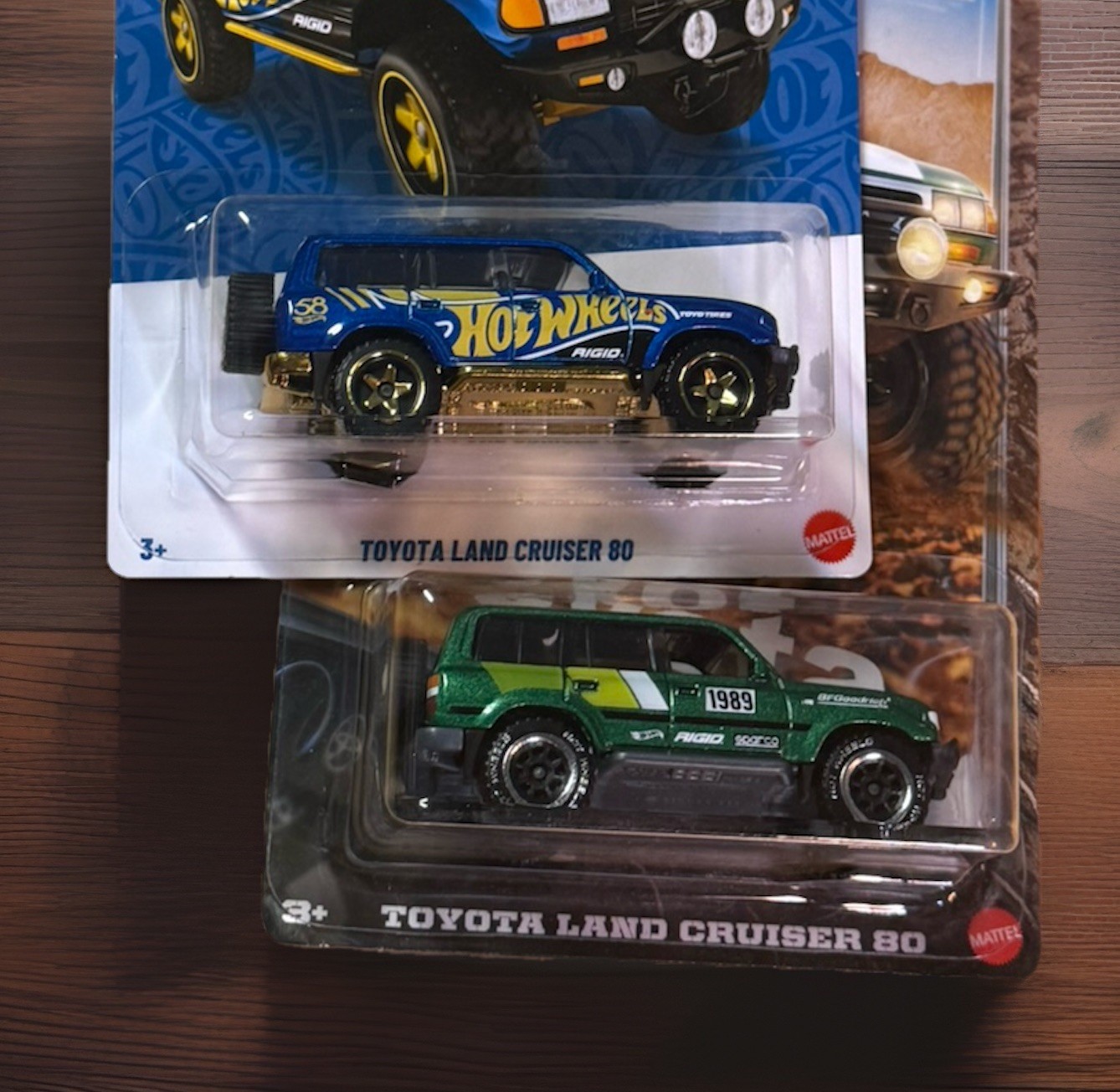 2026 Hot Wheels Anniversary + 2025 Silver Series Toyota LAND Cruiser 80 LOT 2