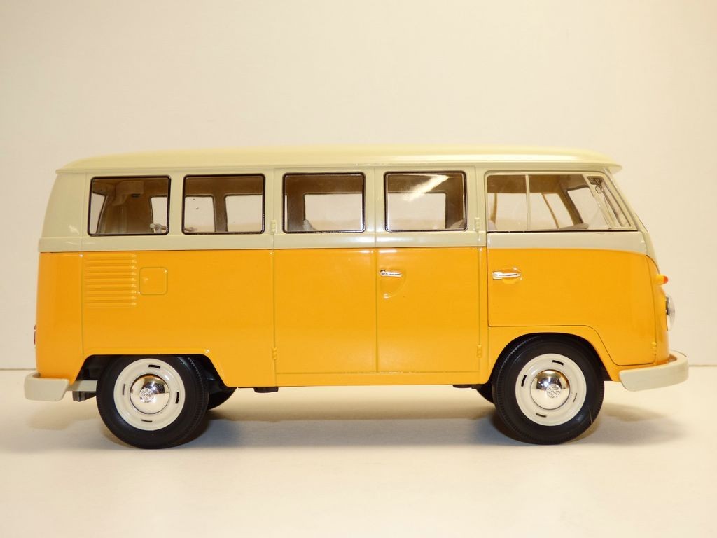 VOLKSWAGEN COMBI T1 jaune 1/18 – samba bus microbus
