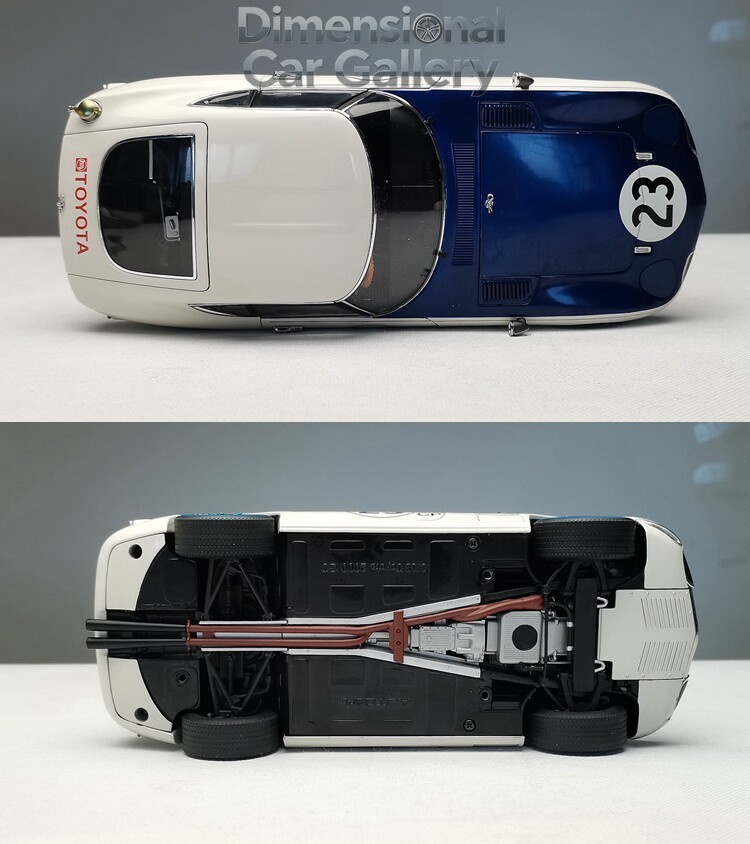 1/18 AUTOart Toyota 2000GT Simulation Alloy Car Model Collection Gift Metal