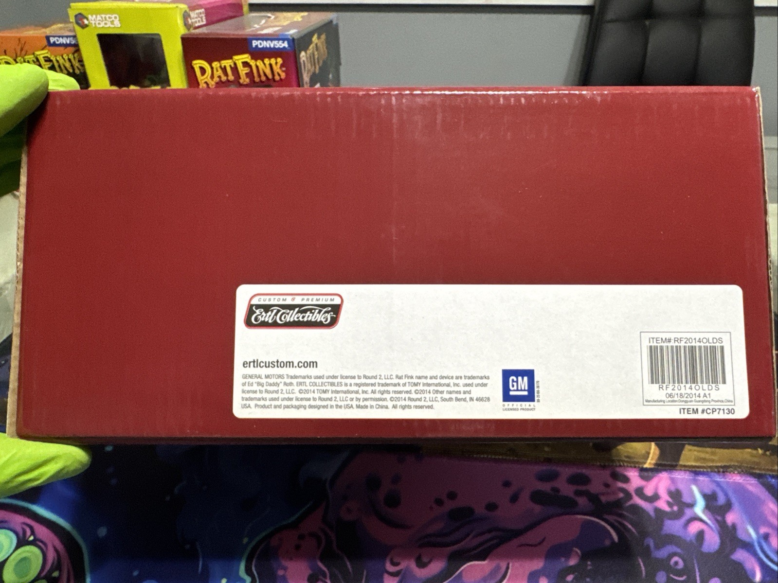 Matco Tools 2014 Issue Rat Fink Big Daddy Roth 1950 Oldsmobile Diecast (RARE)