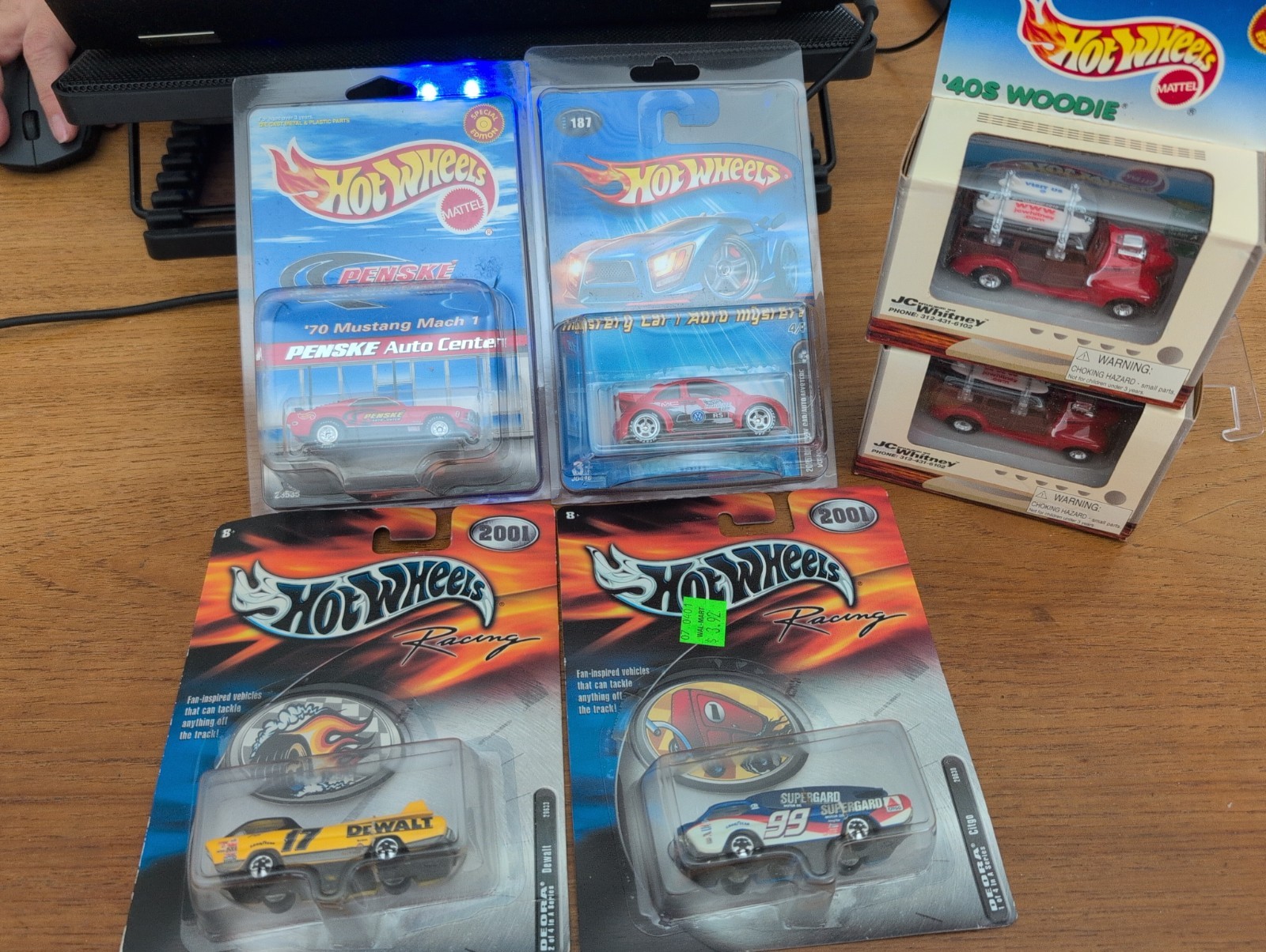 Hot Wheels Lot Of 6 (2) JC Whitney’s 40’s WOODIES. (2) DEORA’s (2) MUST SEE!