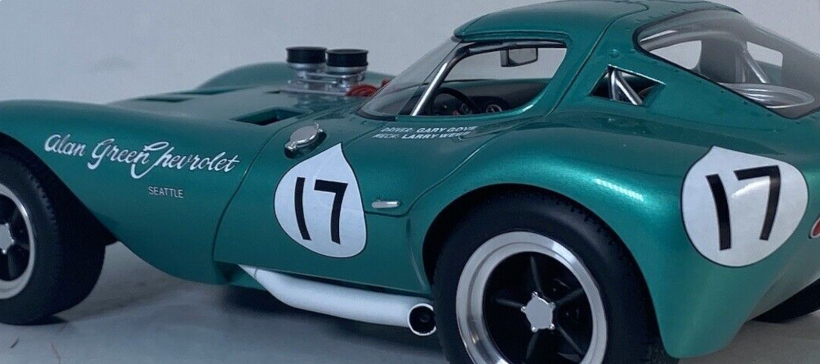 Race Car1 18Le Mans24Racing Custom Built1960s Vintage GT Concept Carousel Gray12