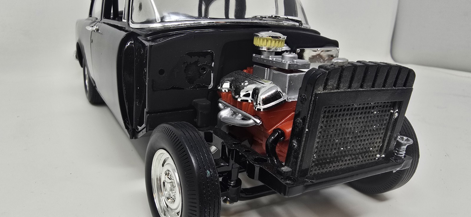 ERTL American Muscle American Graffiti 1955 Chevy Ltd Ed 1/18 Scale For Repair