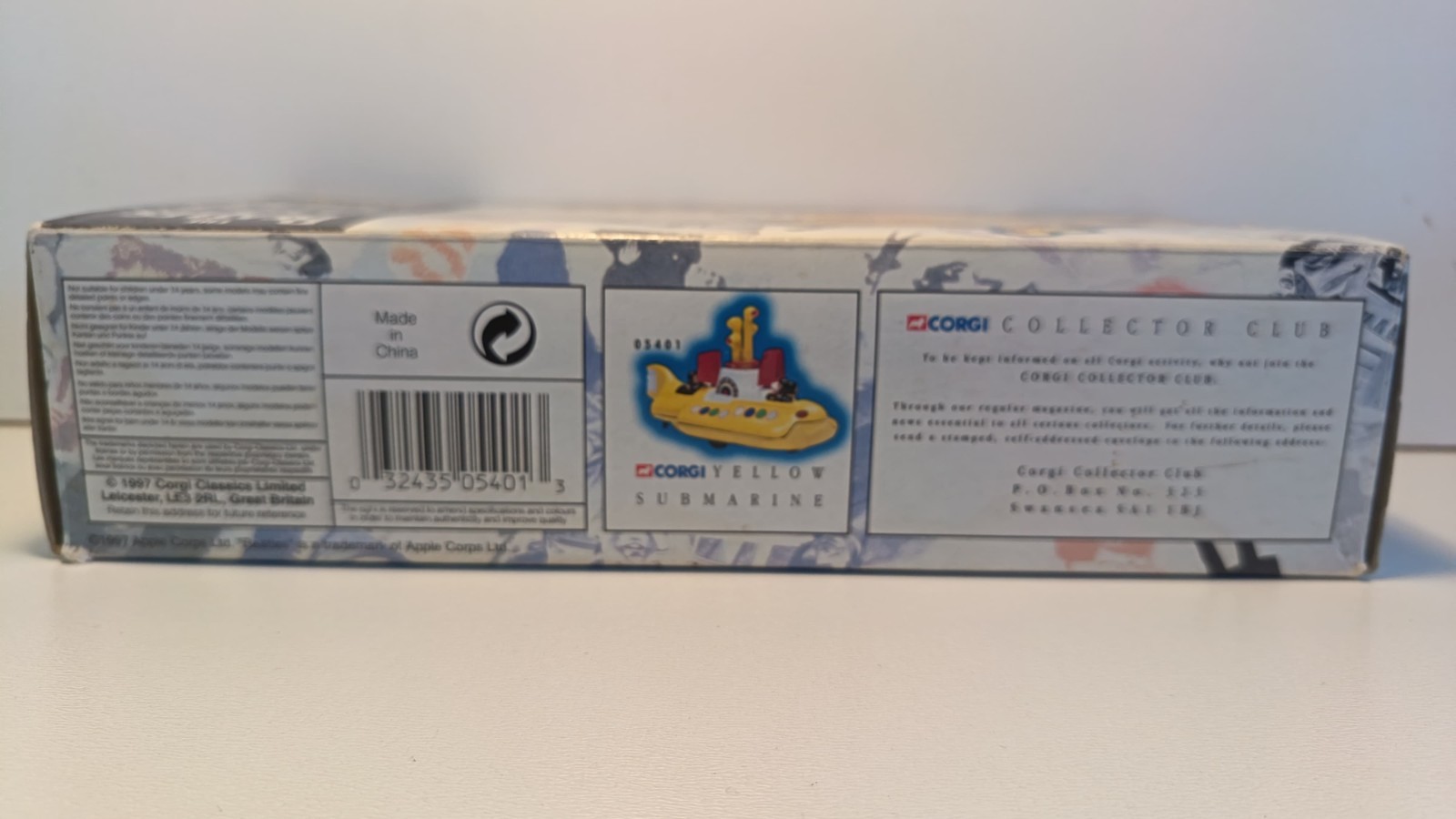 Corgi Diecast Model 05401 The Beatles Collection – Yellow Submarine