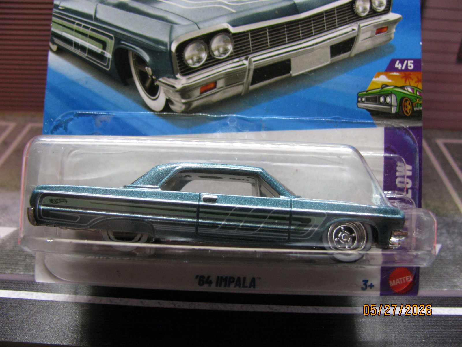 2025 Hot Wheels ’64 IMPALA “PICK ONE” w/Real Riders Wheel Swap
