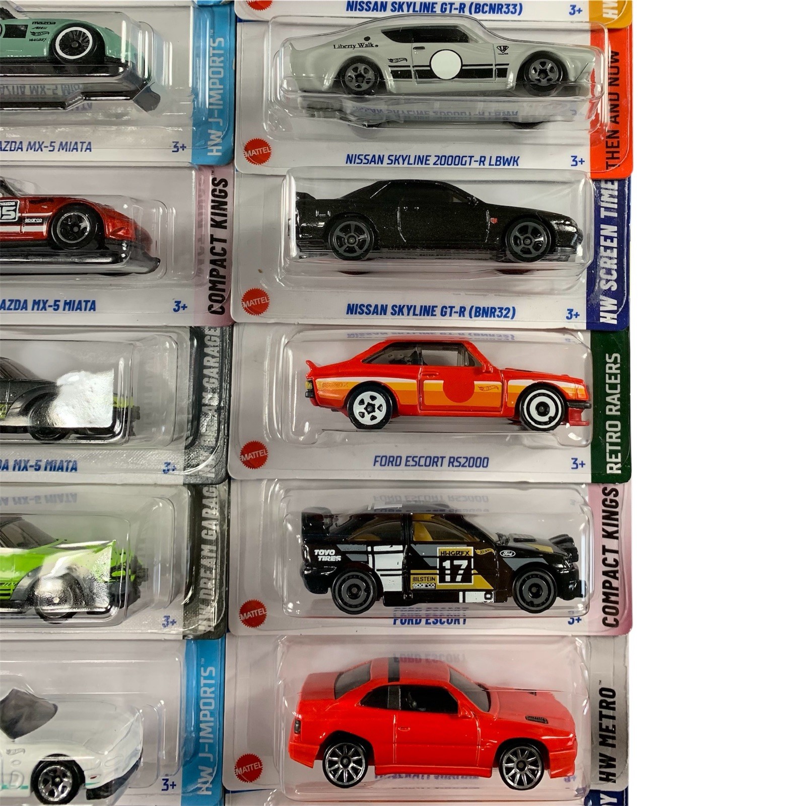 Hot Wheels BIG LOT of 50 Import Tuners Compacts Nissan Honda Acura Subaru Toyota