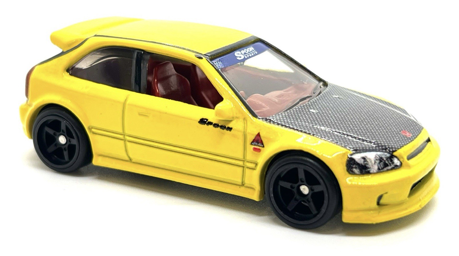 HOT WHEELS ‘99 HONDA CIVIC TYPE R EK9 CAR CULTURE PREMIUM LOOSE