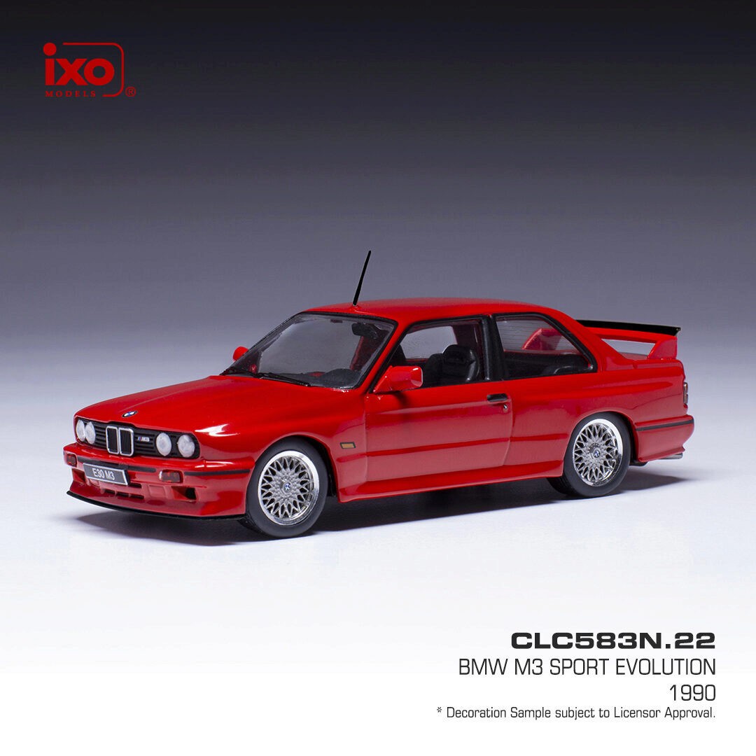 1990 BMW M3 Sport Evolution – Red