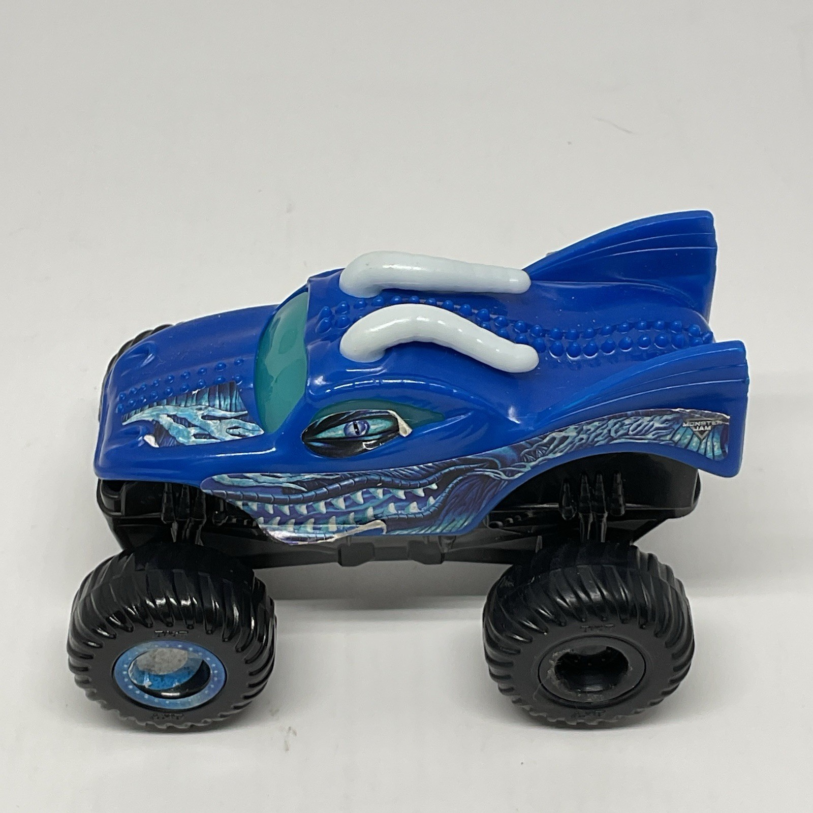 Hot Wheels Monster Jam Trucks Lot Of 8, (3) Die Cast And (5) Plastic