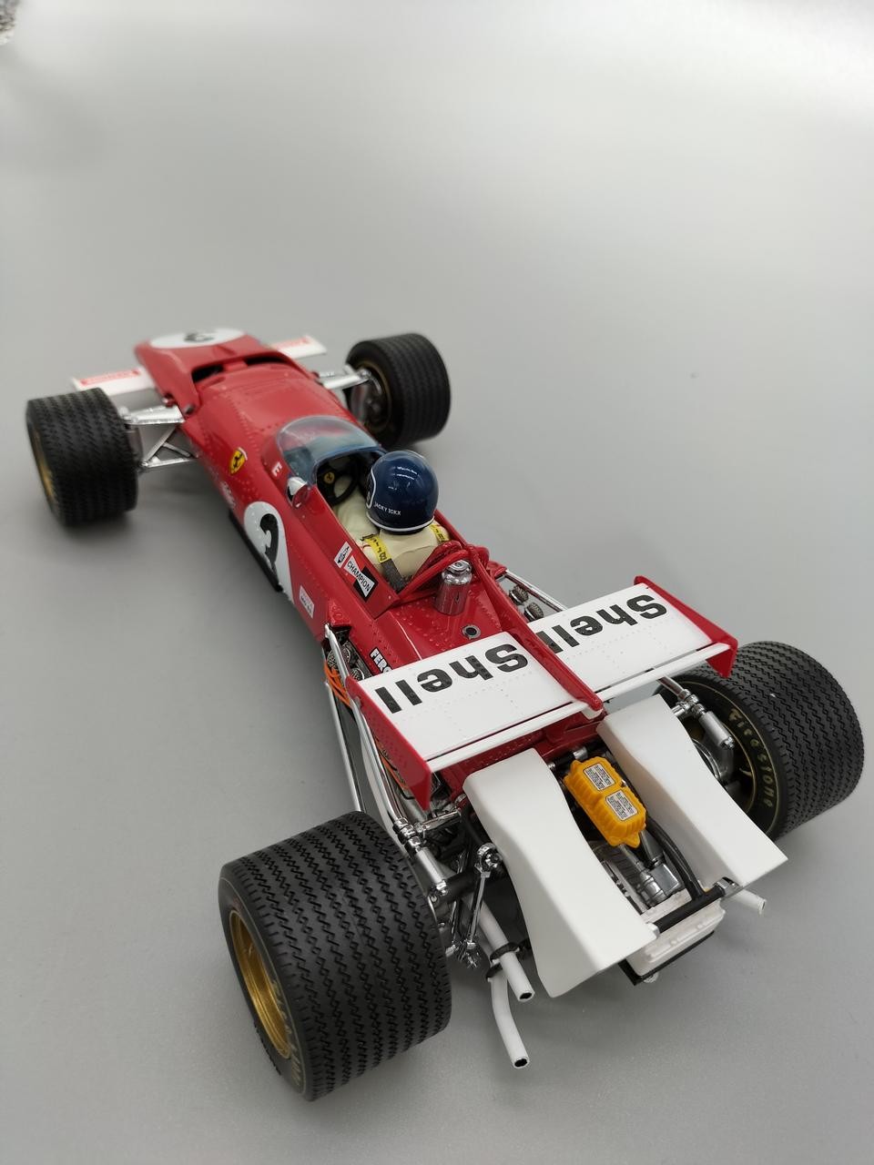 Exoto Ferrari 312B 1/18 Diecast Model Car F1 Racing Collectible Display Used
