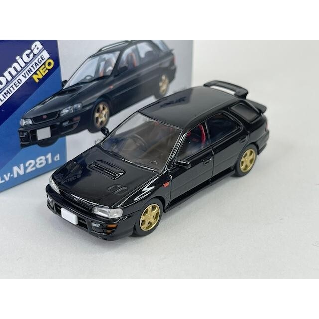 Tomica Vintage Subaru Impreza Pure Sport Wagon WRX STi Ver.V Model 1/64 LV-N281d