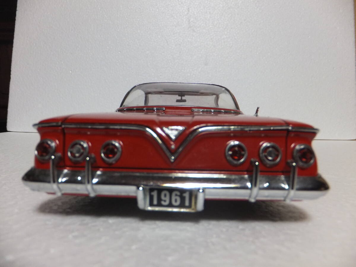 1 18 Sunstar Chevrolet Impala 1961 Custom Red No Box Excellent Condition