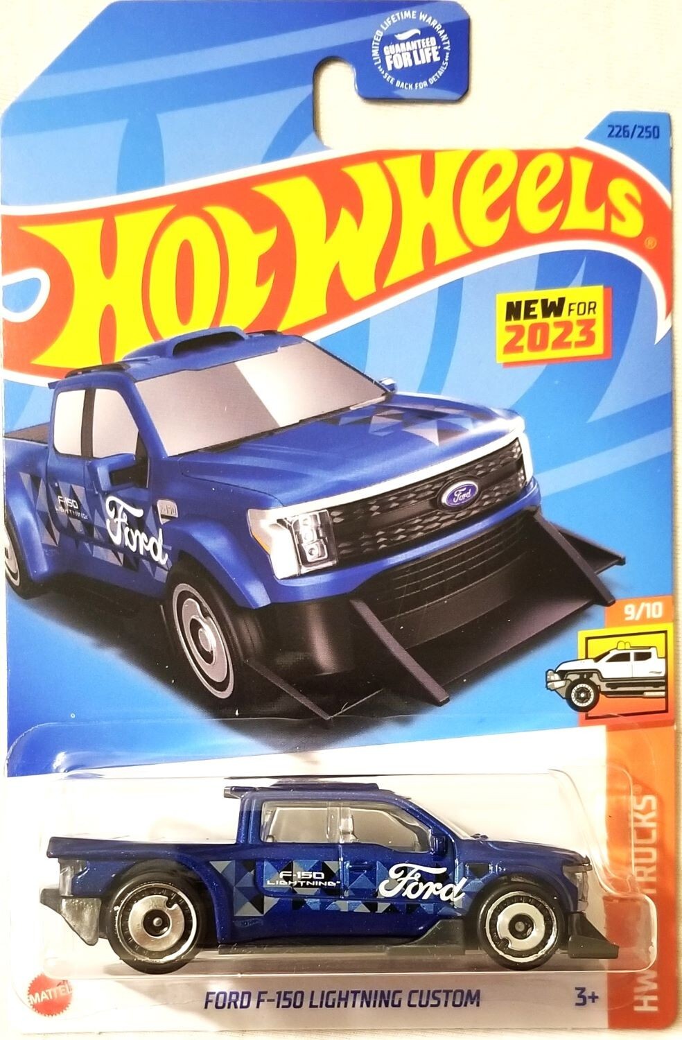 Hot Wheels – 2023 HW Hot Trucks 9/10 Ford F-150 Lightning 226/250 (BBHKG66)