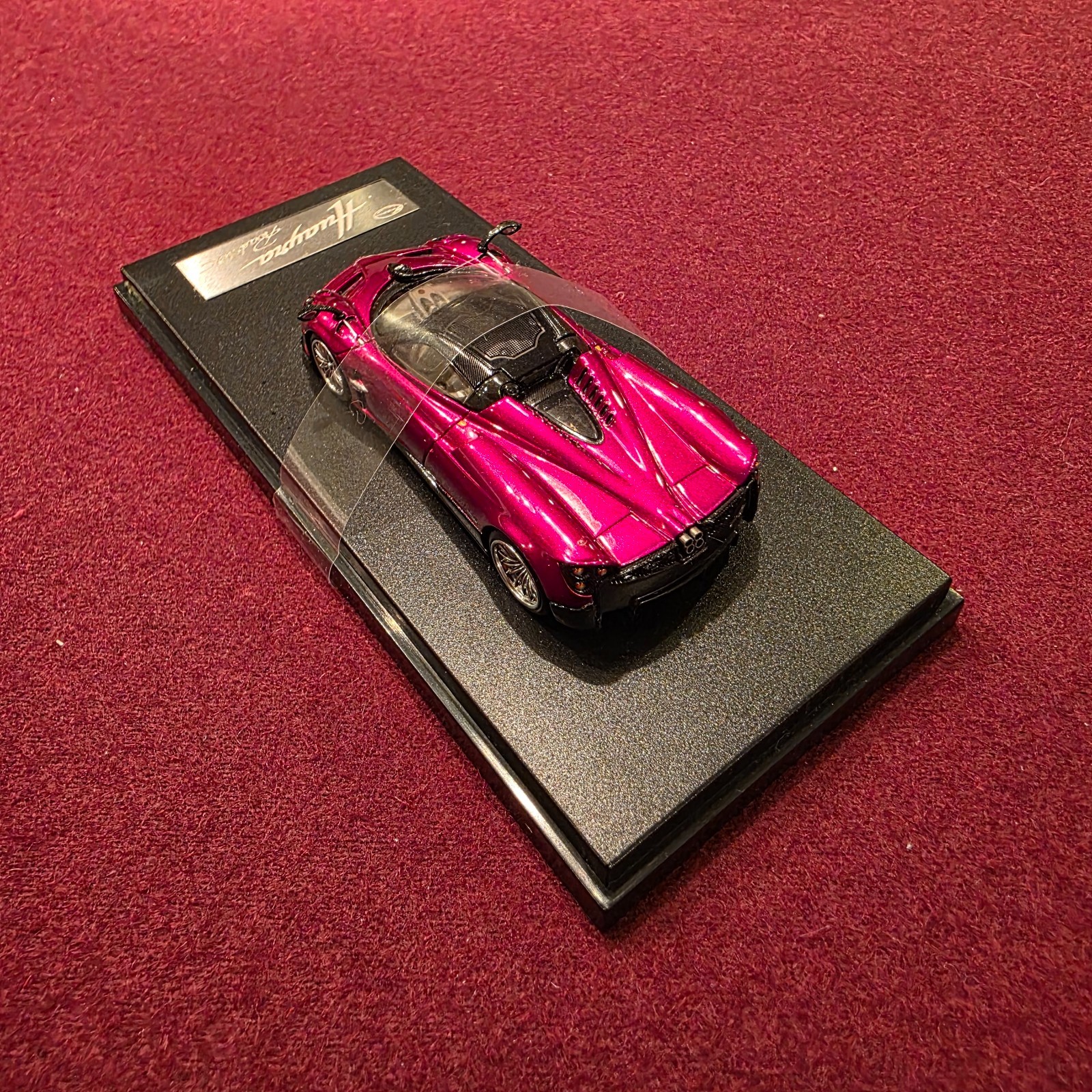 LCD Models 1/64 Pagani Huayra Roadster Red 1/64 Model