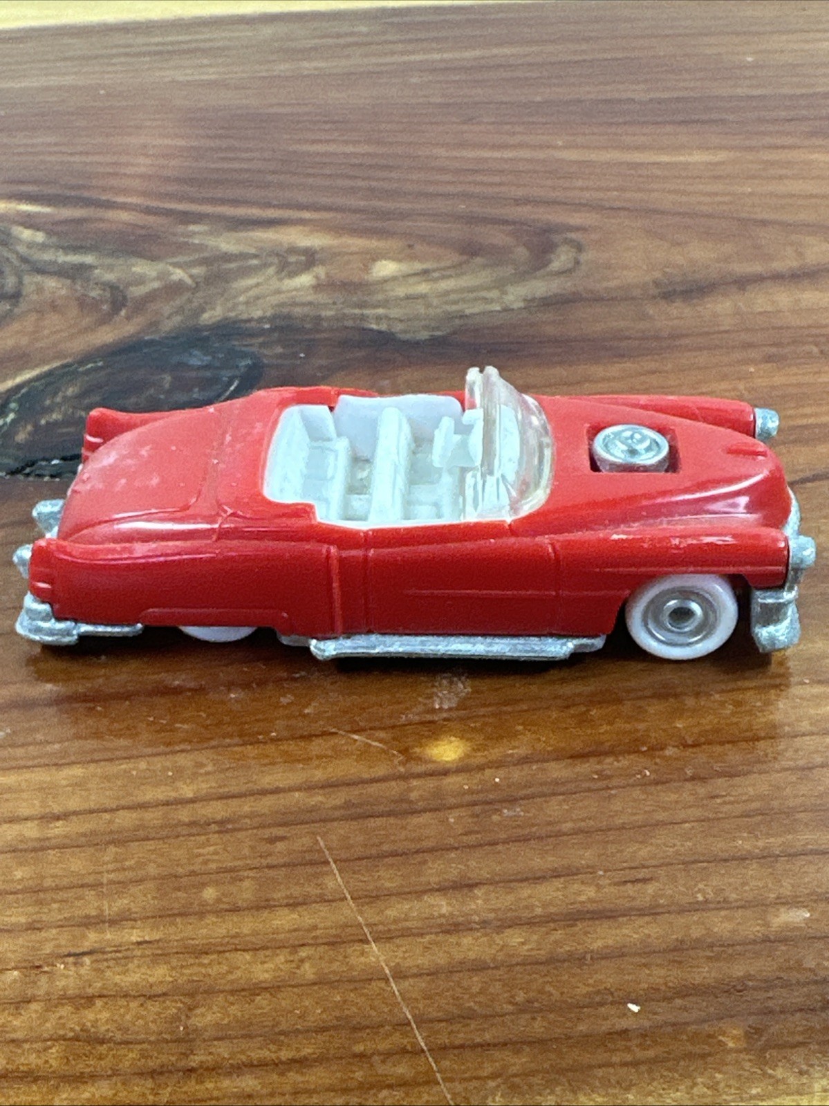 1993 Hot Wheels CW CHINE Red / White Interior Convertible Car Loose