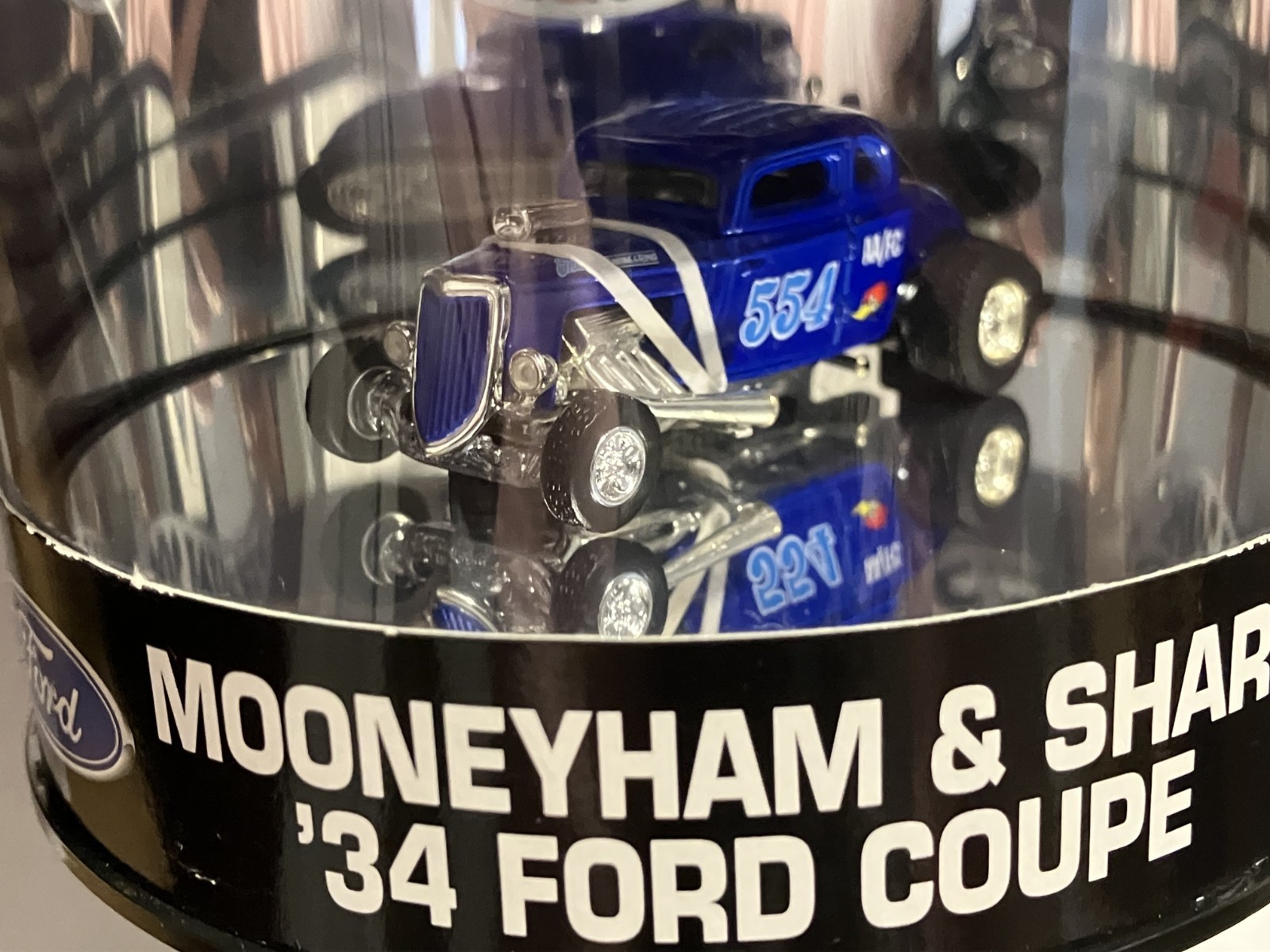 2003 Hot Wheels Oil Can Hot Rod Series Mooneyham & Sharp ’34 Ford Coupe 2 of 4